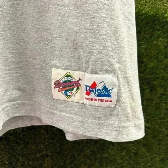 Vintage MLB Chicago White  Sox Spellout T-shirt Size XL - Picture 5 of 5